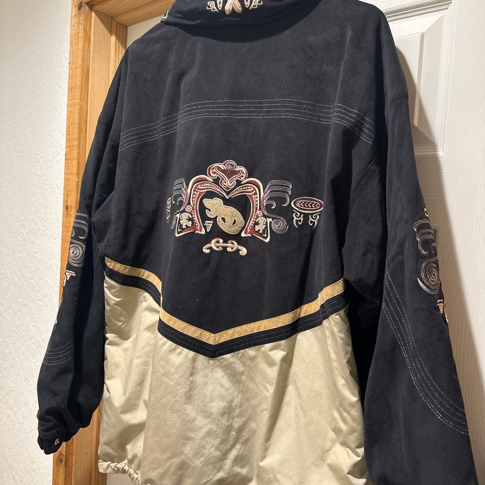 Bogner Black and Cream Performance Jacket - Picture 3 of 6